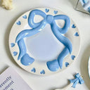  Heart shape bow plate