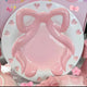  Heart shape bow plate
